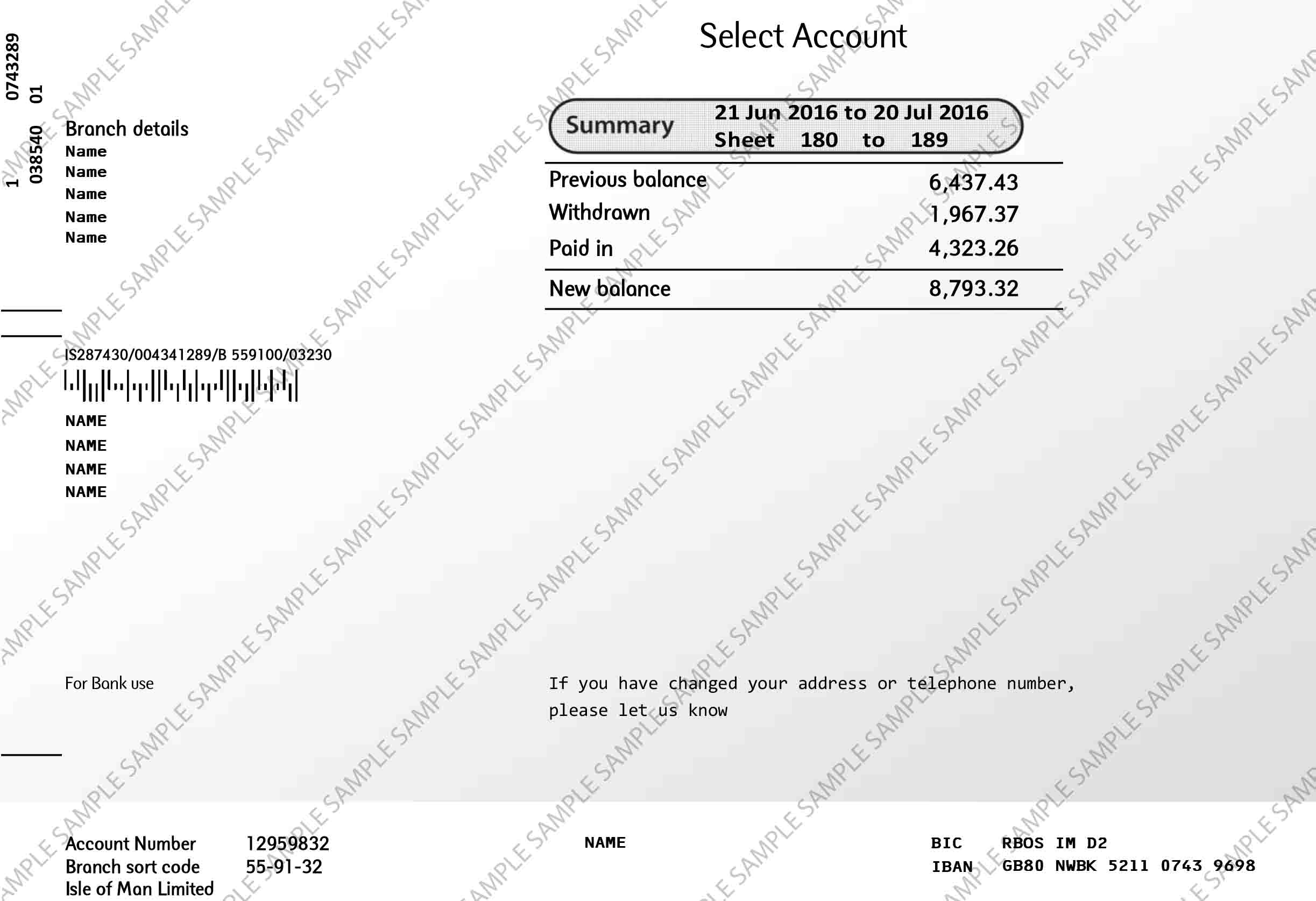 Isle of Man Sample Document