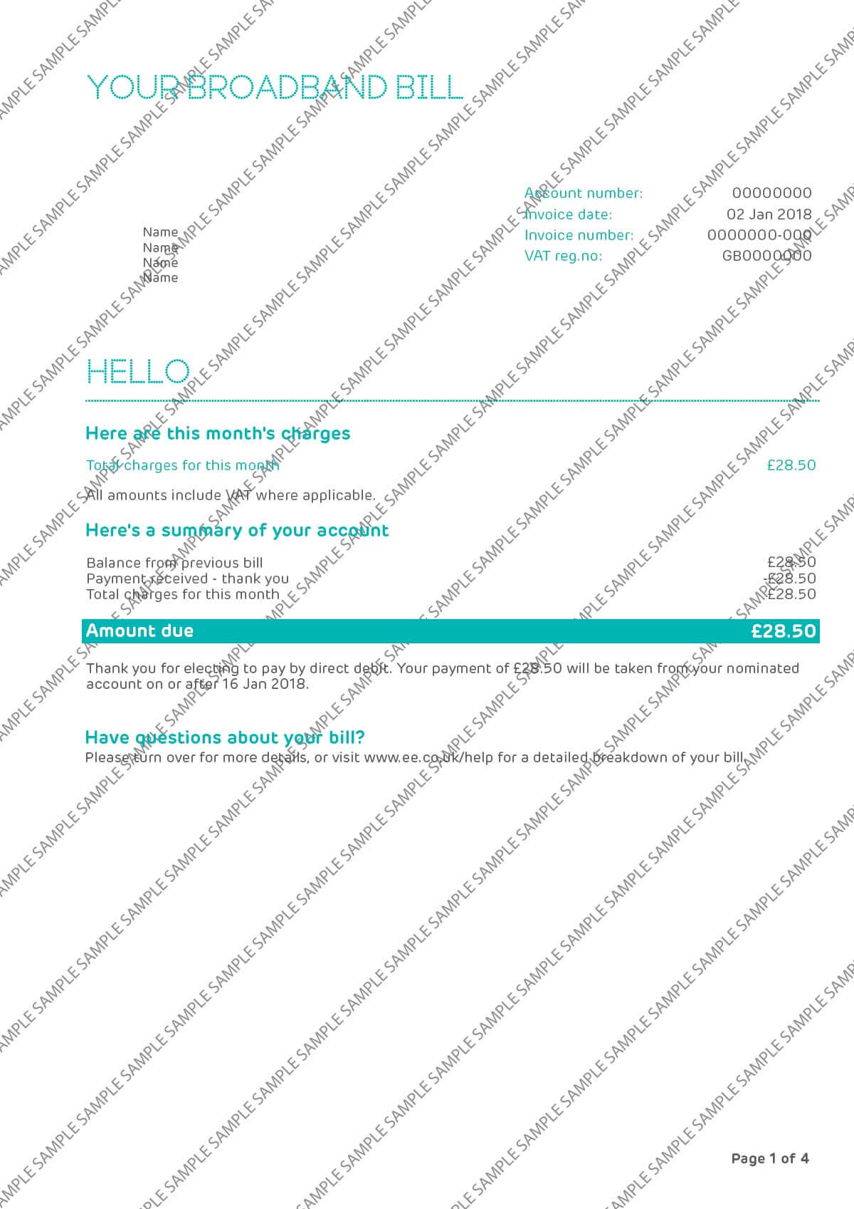EE Sample Document